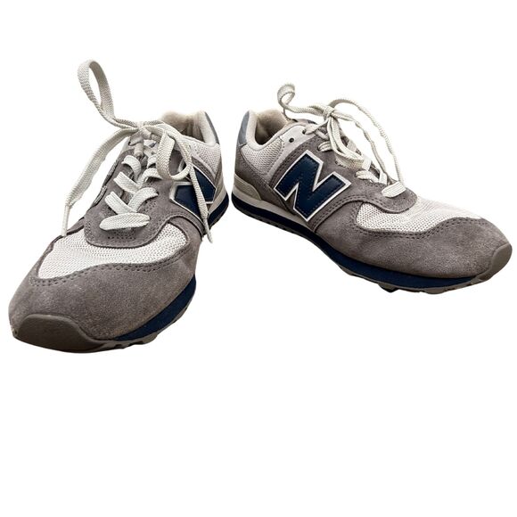 Like New New Balance 574 Classic Heritage Suede Mesh Sneakers Men’s (2016–2019) - Picture 1 of 10